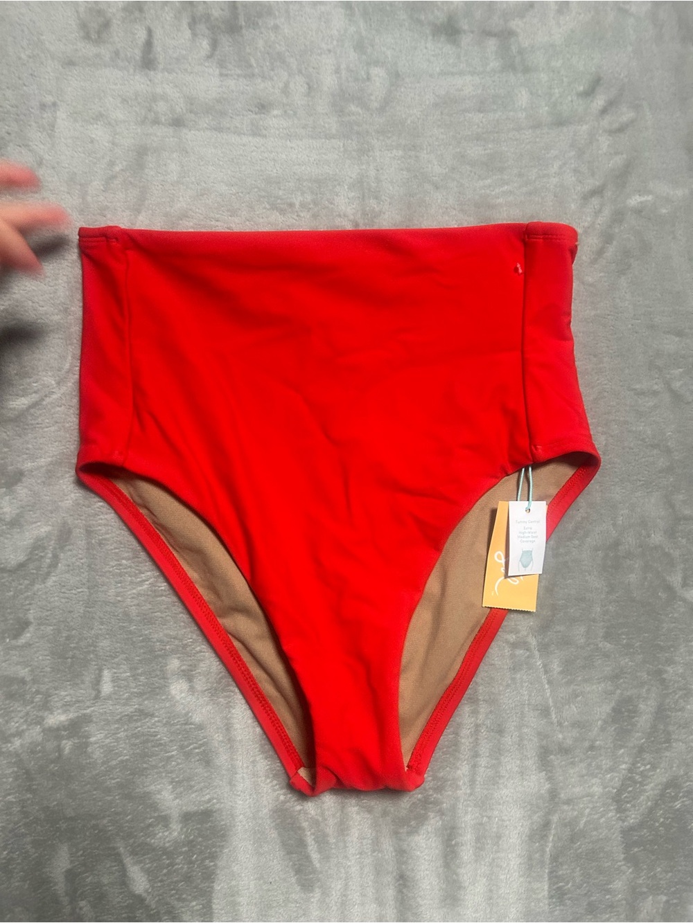Kona Sol Tummy Control Extra High Waist Medium Coverage Bikini Bottom Medium